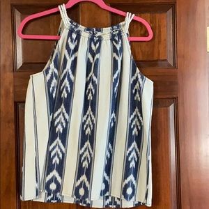 Jcrew summer Aztec blouse